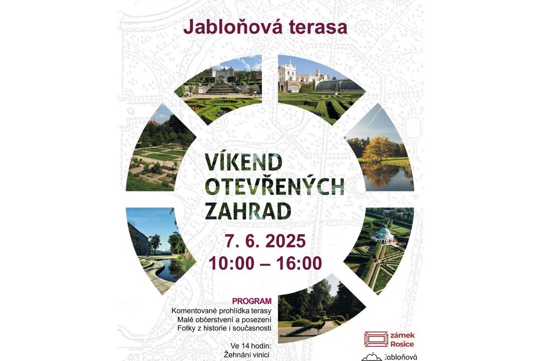 Víkend otevřených zahrad - Jabloňová terasa