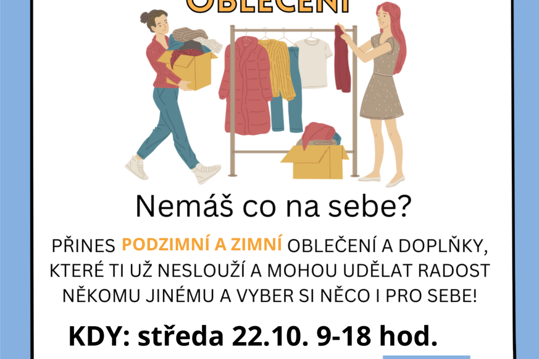 SWAP dámského a pánského oblečení