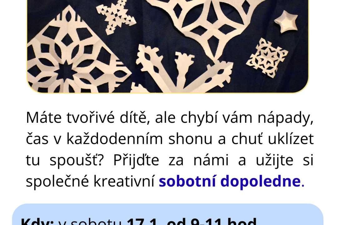 Zimní dětská tvořivá dílna