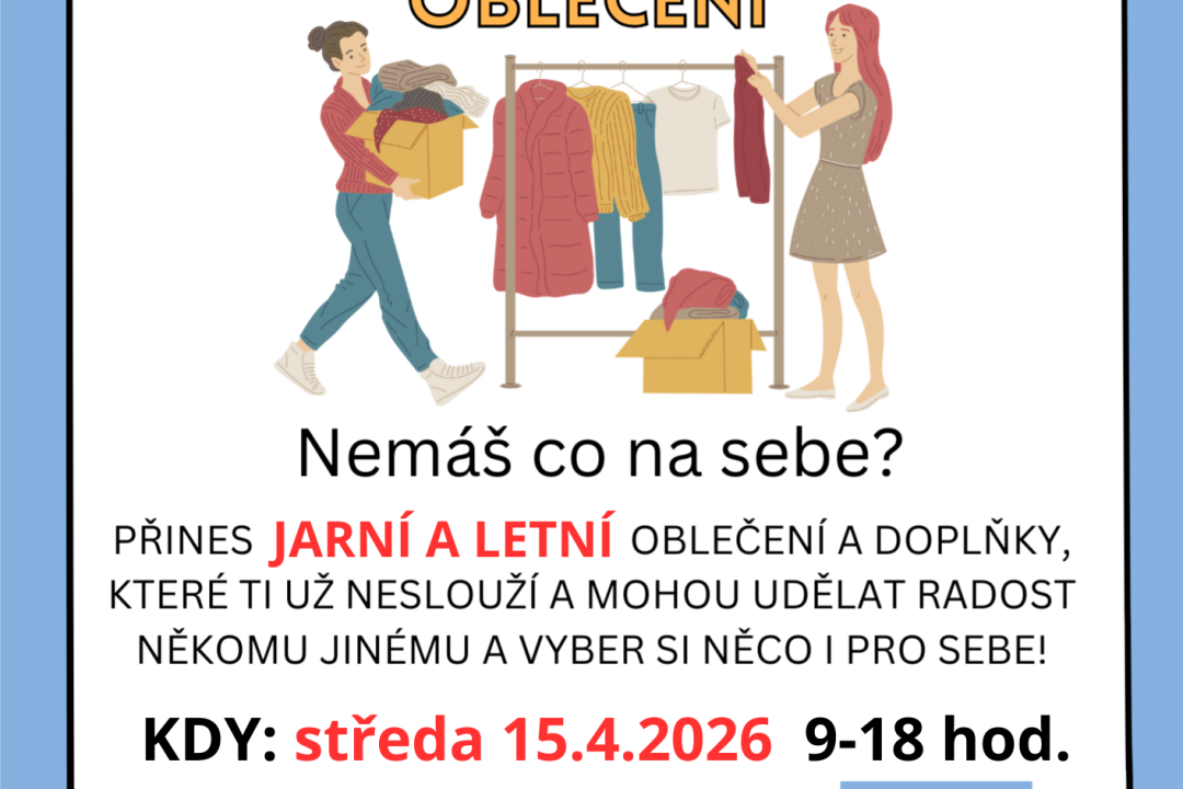 SWAP dámského a pánského oblečení