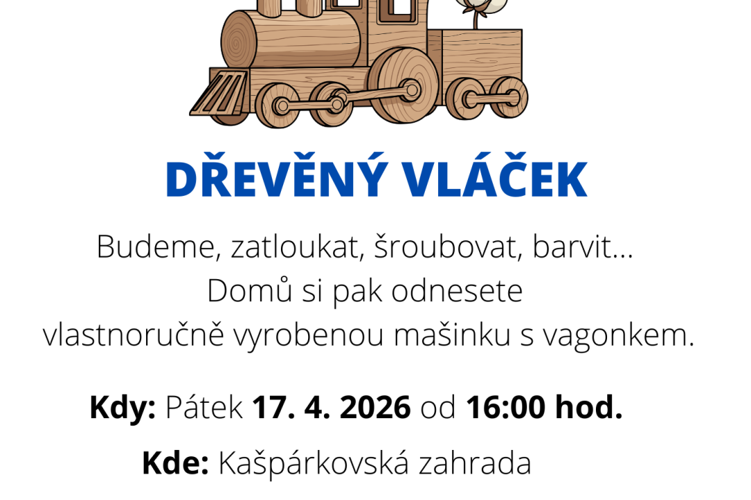 Standova tvořivá dílna - dřevěný vláček