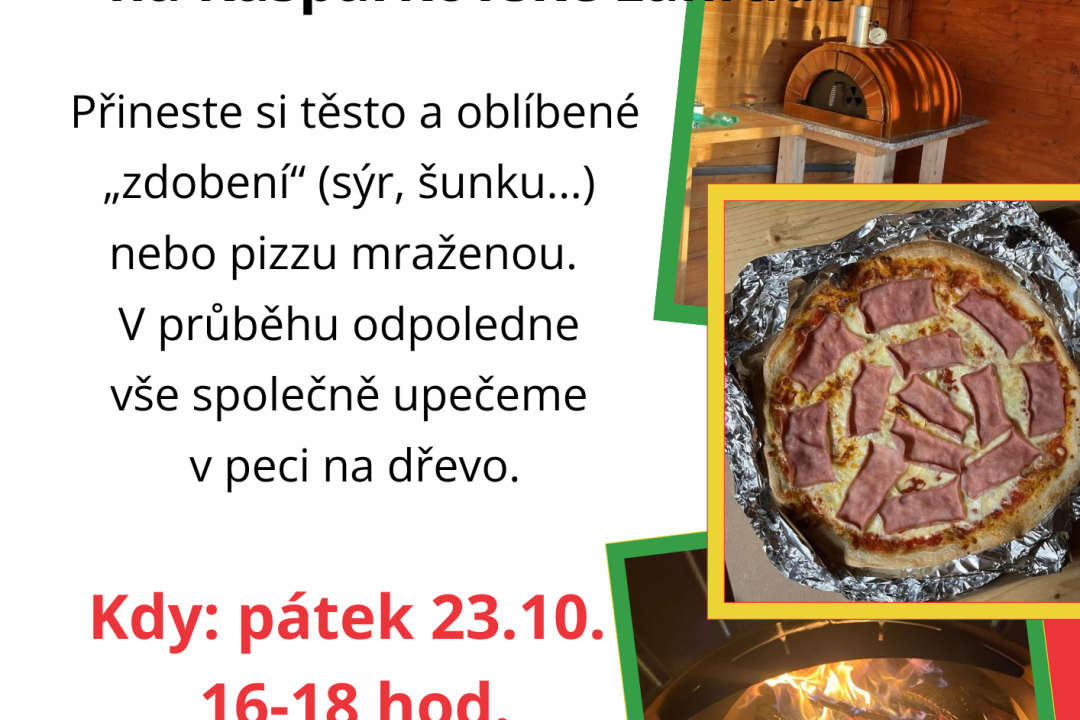 Komunitní pizza pečení 